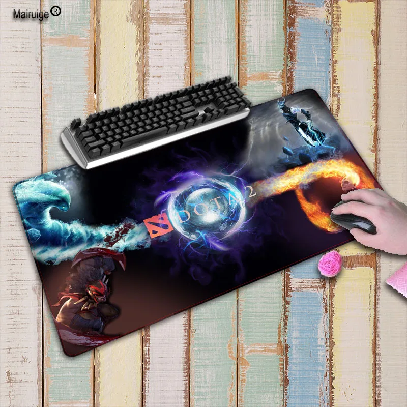  DOTA Speed Version Large Gaming Mouse Pad Lockedge Mouse Mat For Laptop Computer Desk Pad Keyboard 