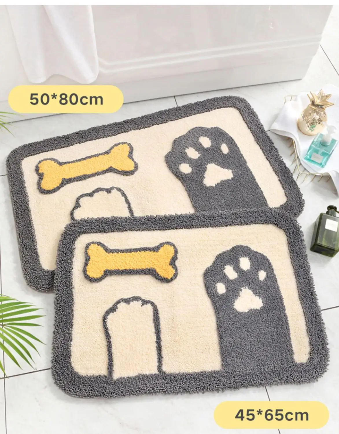 Прямая Придверный коврик с изображением героев мультфильма противоскользящие моющиеся ковры для спальни коврики для пола домашний декор