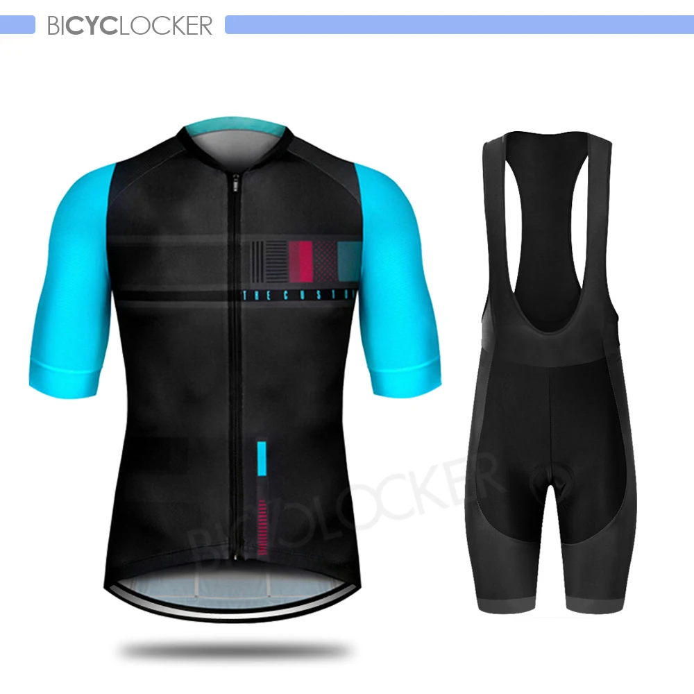 Bib Cycling Set Одежда для велоспорта, велосипедный костюм с коротким рукавом, Джерси, комплекты одежды, профессиональная команда, для езды на велосипеде, Униформа, MTB, комплект для велоспорта, Майо, Ropa Ciclismo - Цвет: Bib Cycling Set