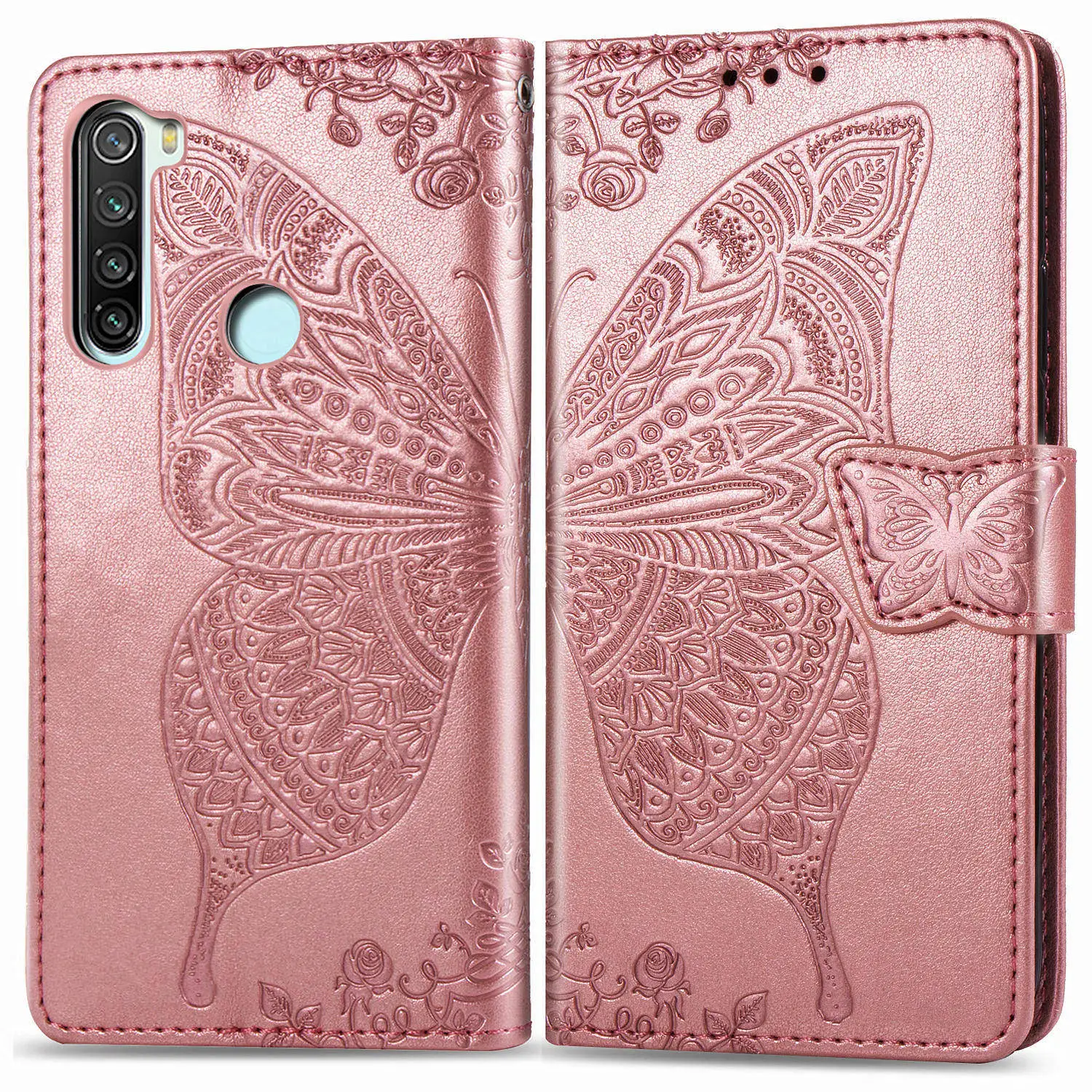 Для Xiaomi Redmi Note 8 T чехол силиконовый резиновый защитный жесткий чехол для телефона противоударный чехол Redmi Note 8 T 8t чехол для телефона бампер - Цвет: rose gold