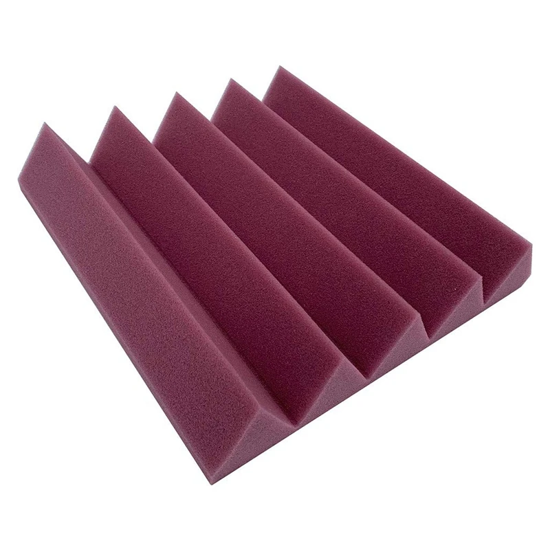 

3D Soundproof Sponge Sticker,Five Slots Acoustic Foam Panel Stop Absorption Studio Ktv Sound For Home Decor Art Bedroom Bathroom