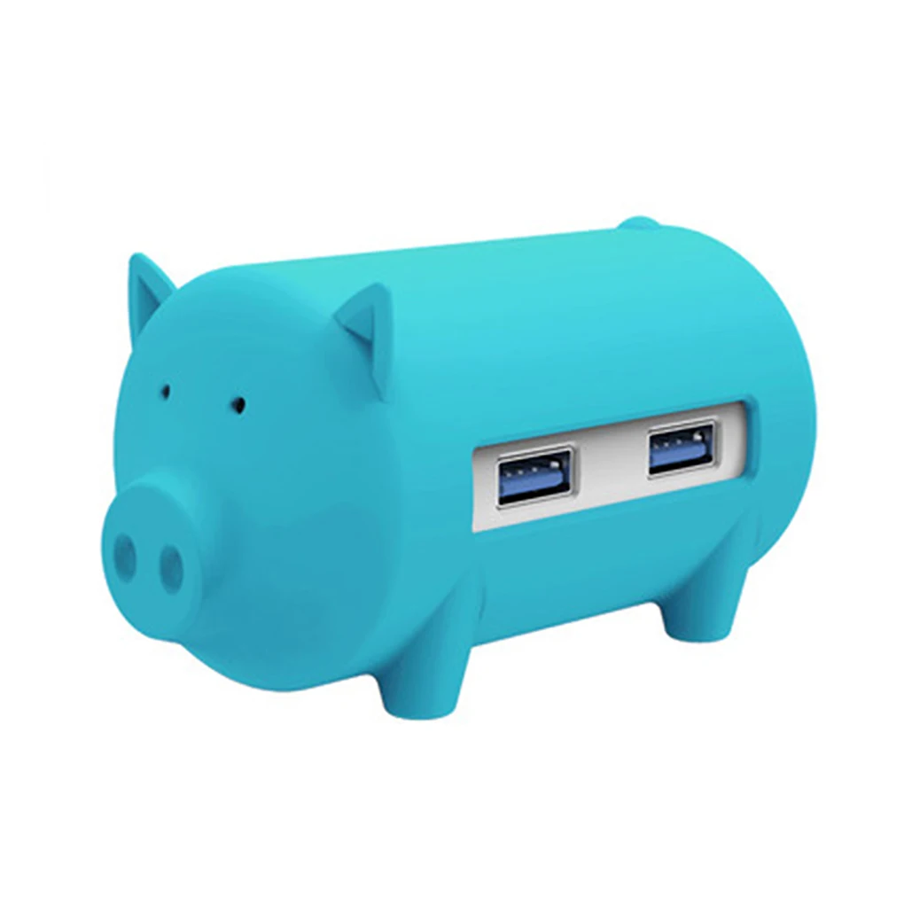 ORICO USB3.0 концентратор мультфильм животное 3 порта устройство для чтения карт SD TF Многофункциональный адаптер ноутбук ПК USB разветвитель ноутбук концентратор