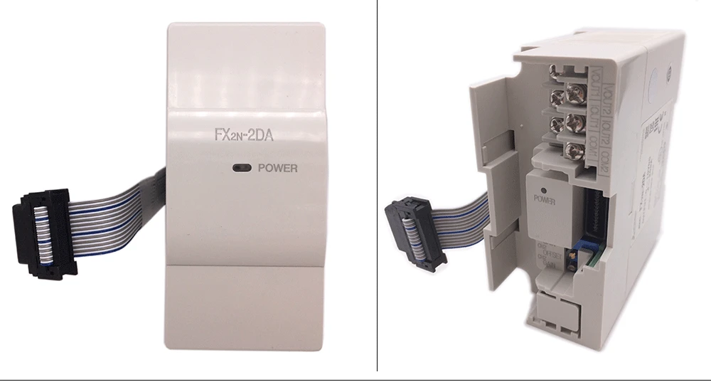 PLC FX2N-2DA.For оборудование с ЧПУ. Промышленный контроль. Обрабатывающий центр. Mitsubishi PLC. Аналоговый Входной модуль