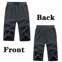 Mens Shorts Men Clothing Oversize Breeches Sweatpants Casual Short Pants Summer Shorts 3 4 Length Cropped Trousers Free Shipping - Image 2