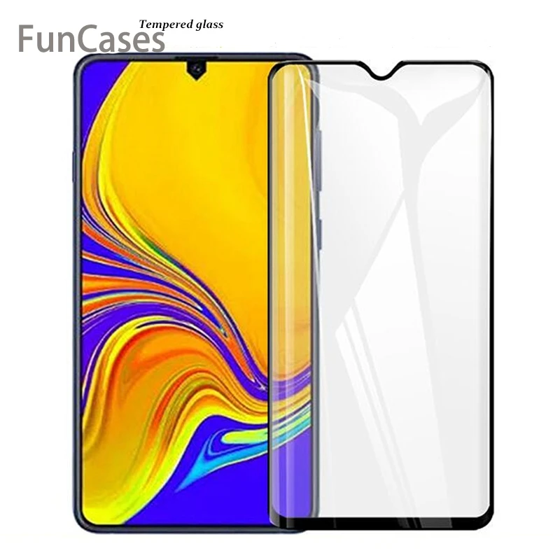 9D полное покрытие закаленное стекло для Samsung Galaxy A10 A20 A30 A40 A50 Защитная пленка