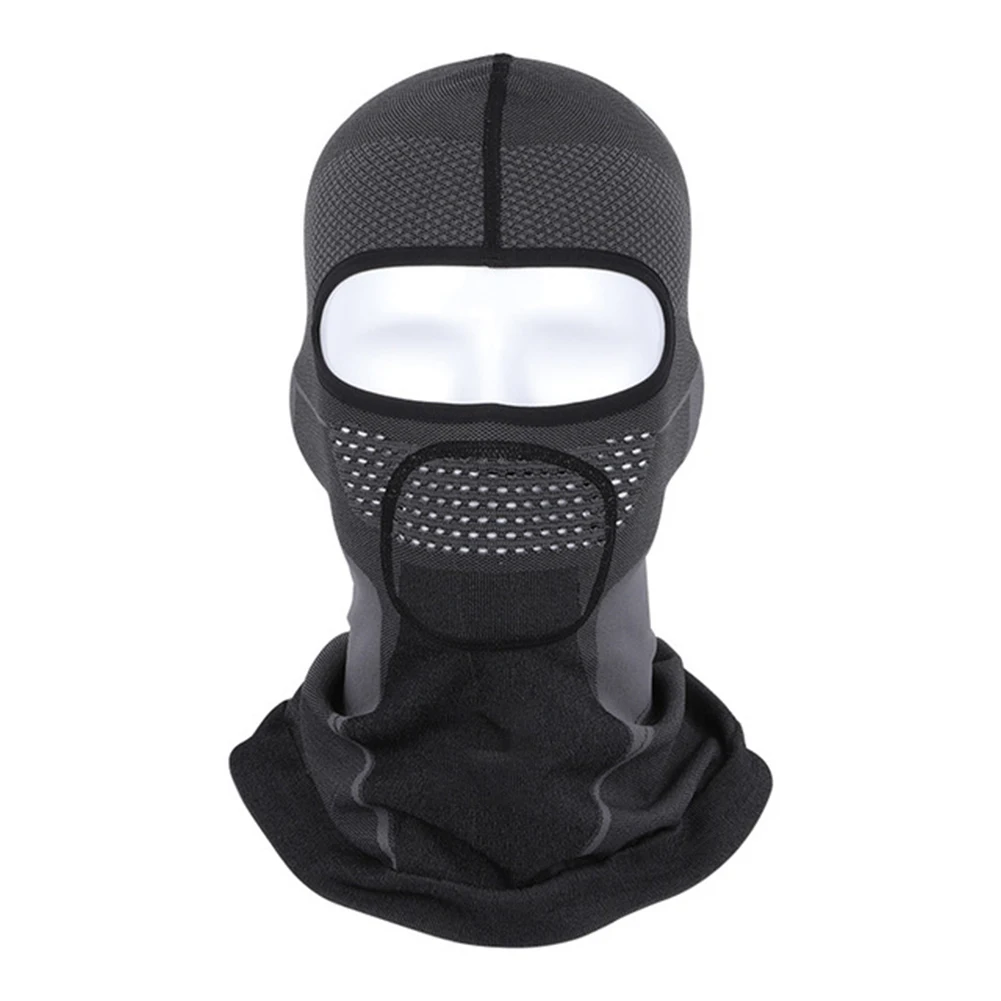 Men Sweat-absorption Outdoor Cycling Neck Warmer Gift Windproof Winter Adult Face Mask Protection Knitted Super Elastic Cool