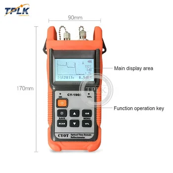 

Wholesale Price FTTX portable CY-190S Optical Reflectometer CY190S VFL Fiber find Handheld OTDR