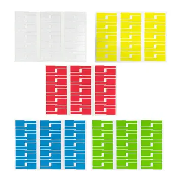 

30Pc Cable Labels Sticker Waterproof Identification Tags Work with Laser Printer