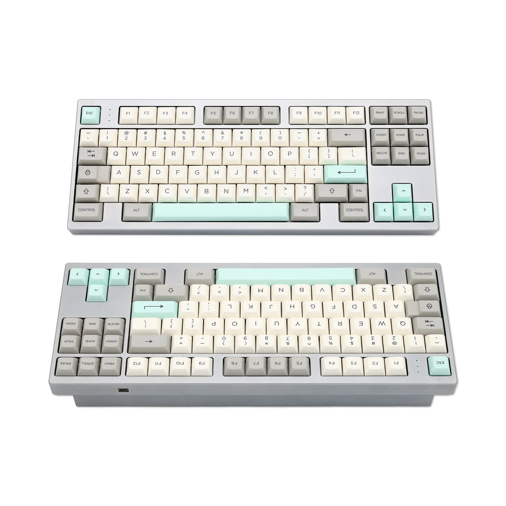 Wm-elegant Dye Sub Keycap para Teclado Pbt Grosso Perfil Dsa 87 Tkl 104 Ansi Xd64 Bm60 Xd68 Bm65 Bm68 - Imagem 2