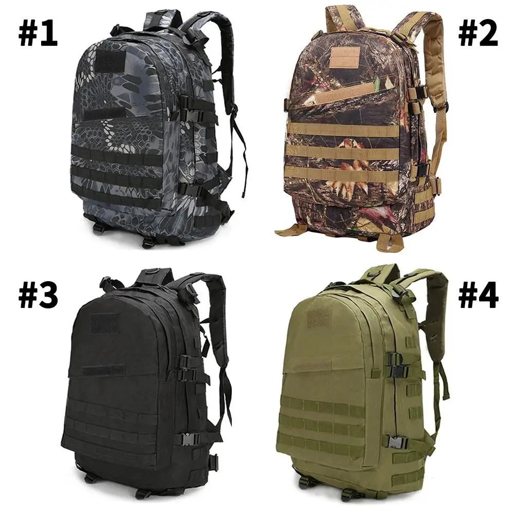

40L Outdoor Backpack Molle Military Tactical Backpack Rucksack Sports Bag Waterproof Camping Hiking Backpack For Travel