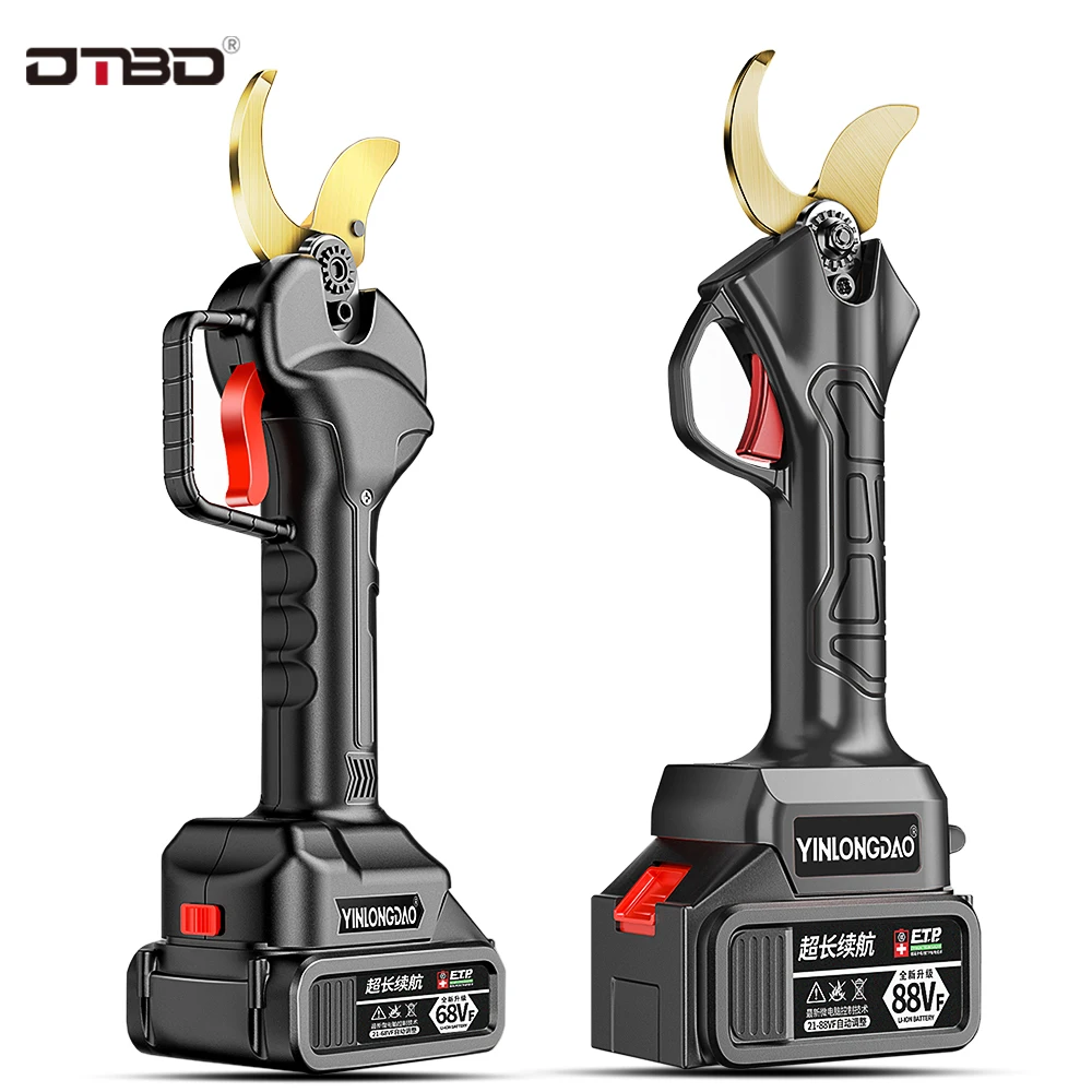 DTBD 68V Cordless Lithium Battery Pruner Brushless Electric Pruner