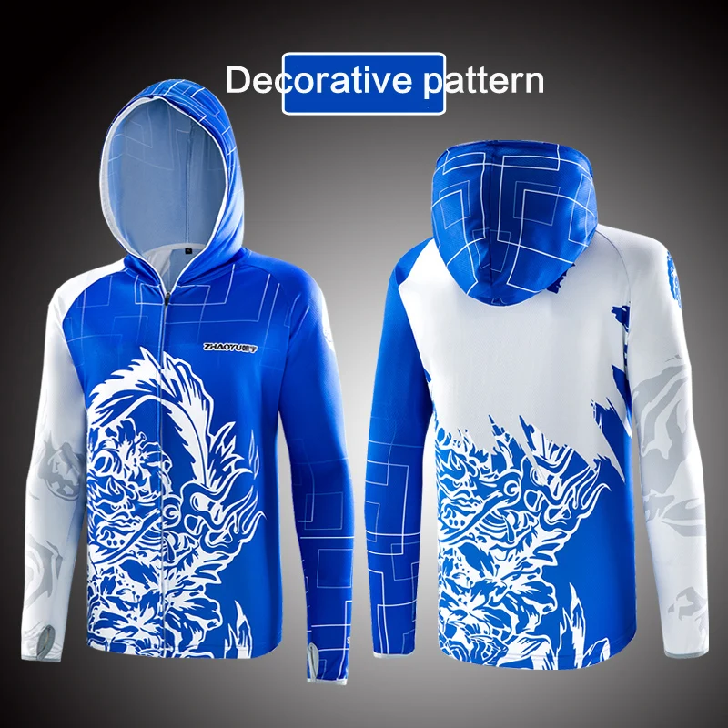 2020 рыболовная одежда с капюшоном рубашка для рыбалки летняя Солнцезащитная