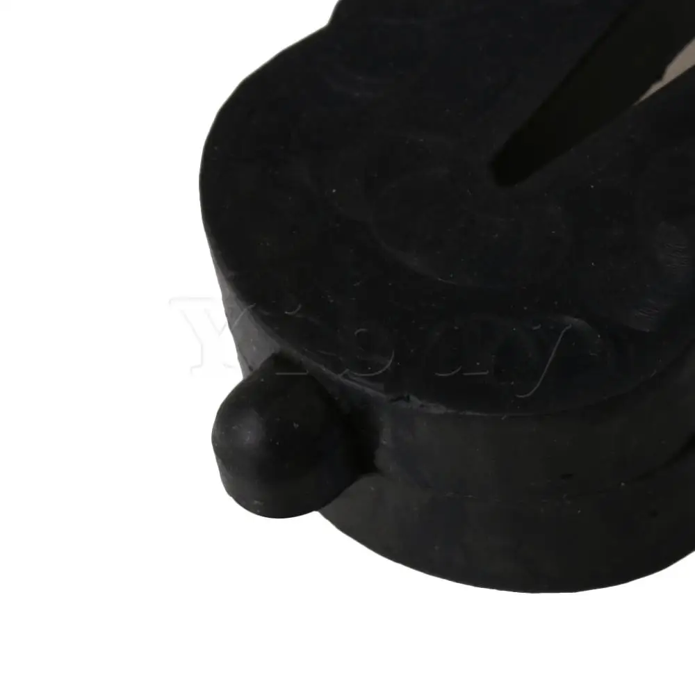 

Yibuy Cello Accessories Spare Parts Rubber Practice Mute Cello Silencer Black