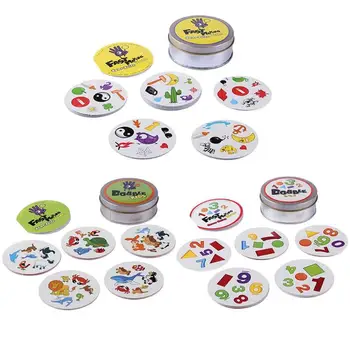 

Kid Brainteaser Educational Cards Parent-Child Paper Board Interactive Game good for kids logic awsome kid gift