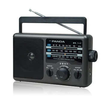 

Original PANDA T-17 portable three band analog tuner with large volume RADIO