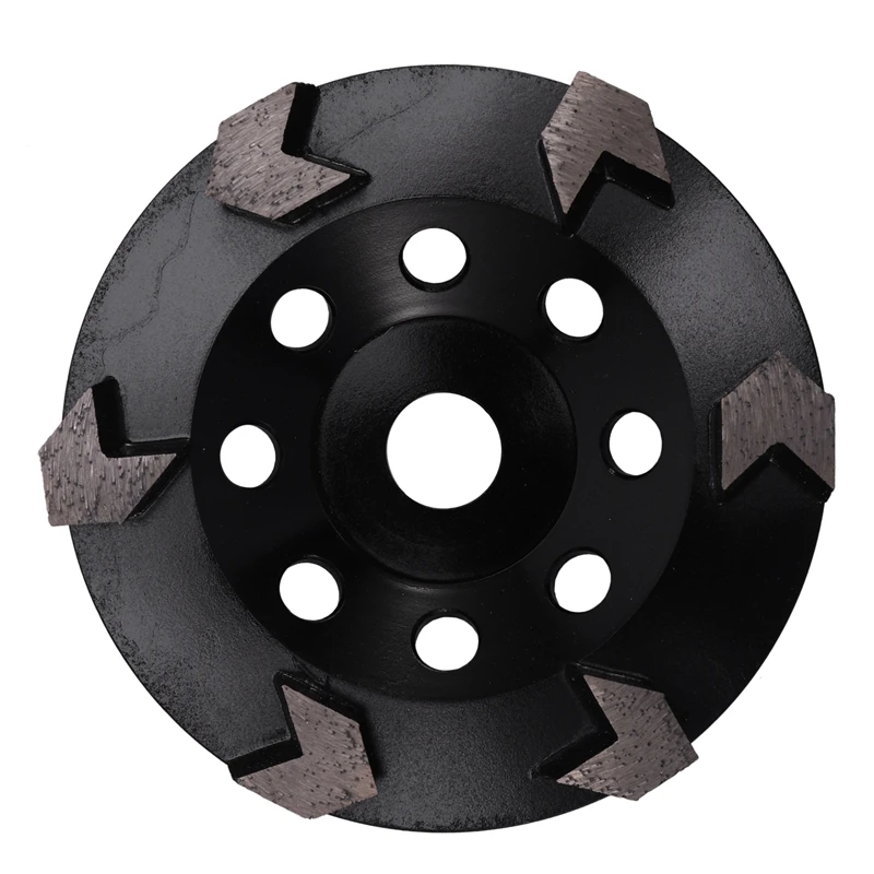 6Inch Diamond Grinding Cup Wheel for Concrete Angle Grinders 5/8 inch
