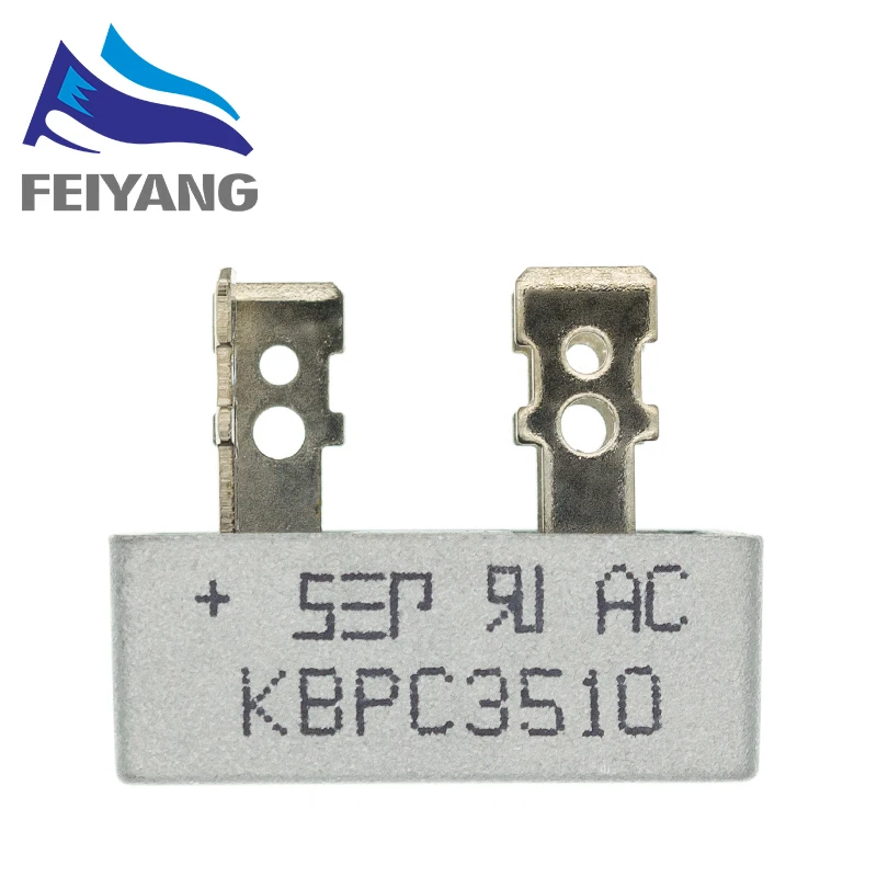 1 шт. диодный мост KBPC5010 50A 1000 В/KBPC2510 25A В/KBPC3510 35A В выпрямитель KBPC5010/KBPC2510/KBPC3510|Диоды| |