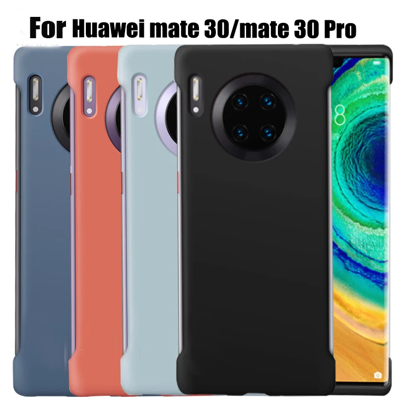 Чехол для Huawei Mate 30 Pro Официальный Оригинальный жидкий силиконовый мягкий