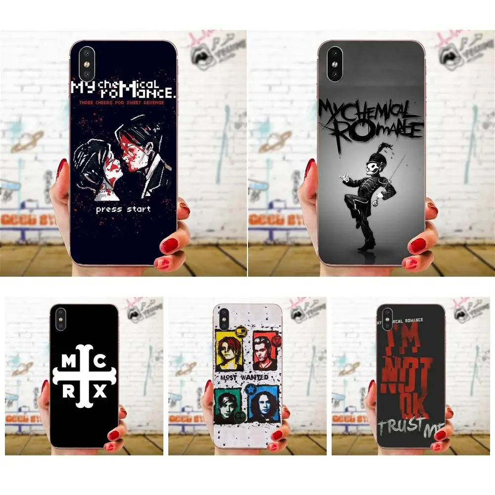 

For Huawei Honor 4C 5A 5C 5X 6 6A 6X 7 7A 7C 7X 8 8C 8S 9 10 10i 20 20i Lite Pro Simple Phone Cases My Chemical Romance