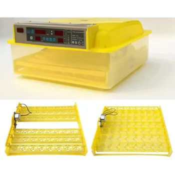 

1Pc 36/48/56 Grids 110V Mini Eggs Incubator Fully Automatic Eggs Poultry Hatcher Home Incubator with US Plug