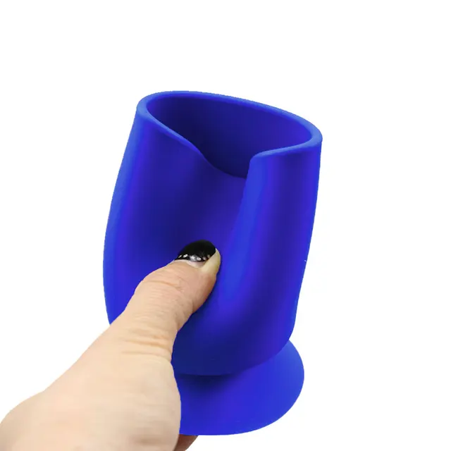 6 Kolors Szilikon Toll Tartó Asztali Tároló Dobozok Ceruza Szervező Szívó Kupa Iroda Levélpapír Tartók - Image 5