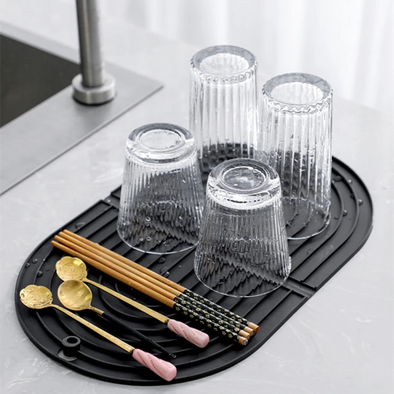 Best Dish Racks Drying Mats Ideas On Foter Silicone Nonslip Tray