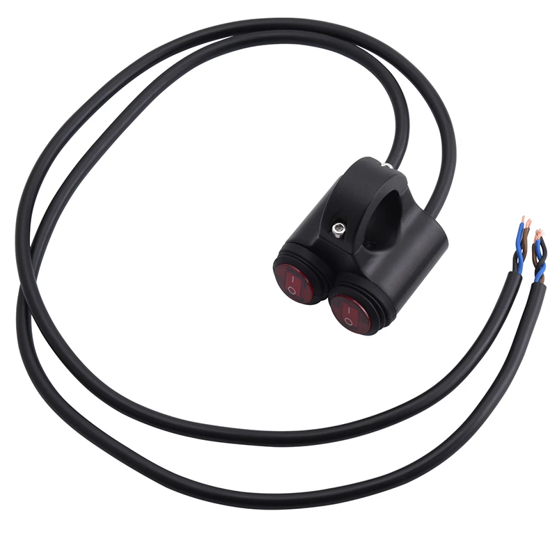 SPEEDWOW 12V Motorcycle Switches Scooter Handlebar Turn Signal Lamp Fog Lights Headlight Horn ON OFF Start Ignition Switch