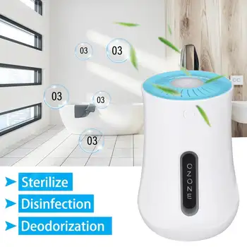 

Ozone Generator Deodorizer Portable Air Purifier USB Rechargeable Ozone Sterilizer Machine Air Disinfecting Machine O3 Maker