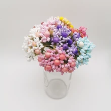 10 шт. PE тычинка из пенопласта, свадебные аксессуары для домашнего декора, аксессуары для рождества, Нового года, искусственные Рукоделие, сделай сам, венок, подарки, искусственные цветы