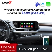 Беспроводной адаптер Carplay для Lexus ES/RX/IS/LS/UX/LX/NX/C 2014-2019, мультимедийный беспроводной комплект для автоматической модернизации Apple CarPlay и Android Беспроводной адаптер Carplay для Lexus ES/RX/IS/LS/UX/LX/NX/C 2014-2019, мультимедийный беспроводной комплект для автоматической модернизации Apple CarPlay и Android