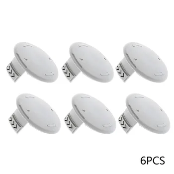 

Replacement Spool Cap for Ryobi One+ 18V 24V 40V Cordless Trimmers (6Pack )