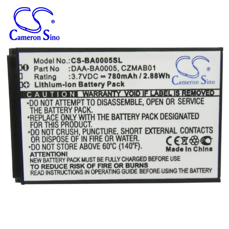 CameronSino for CREATIVE Zen Micro 4GB 5GB 6GB Photo 70PD000000039 BA20603R69900 CZMAB01 DAA-BA0005 battery | Электроника