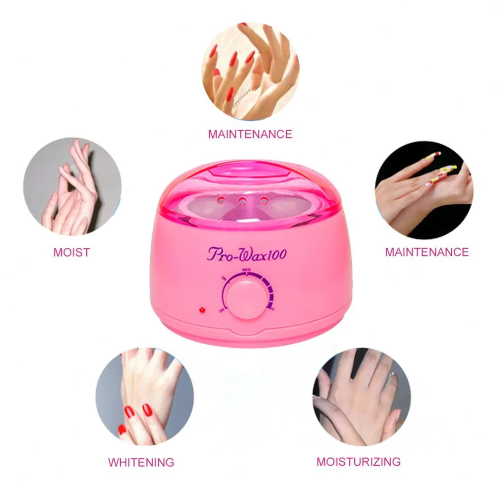 Multifunctional 500ML Compact Size Spa Wax Heater Manicure Feet Machine 110V 220V Paraffin Warmer Heater Spa Manicure Kit