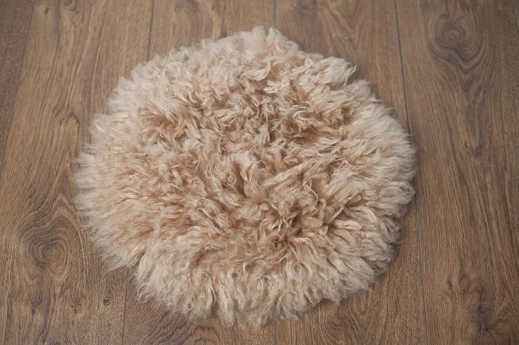 Baby Photography Blanket 30cm Australia Pure Wool Mats Background Matting Props for Newborns Photo Shoot Fotografia Accessories