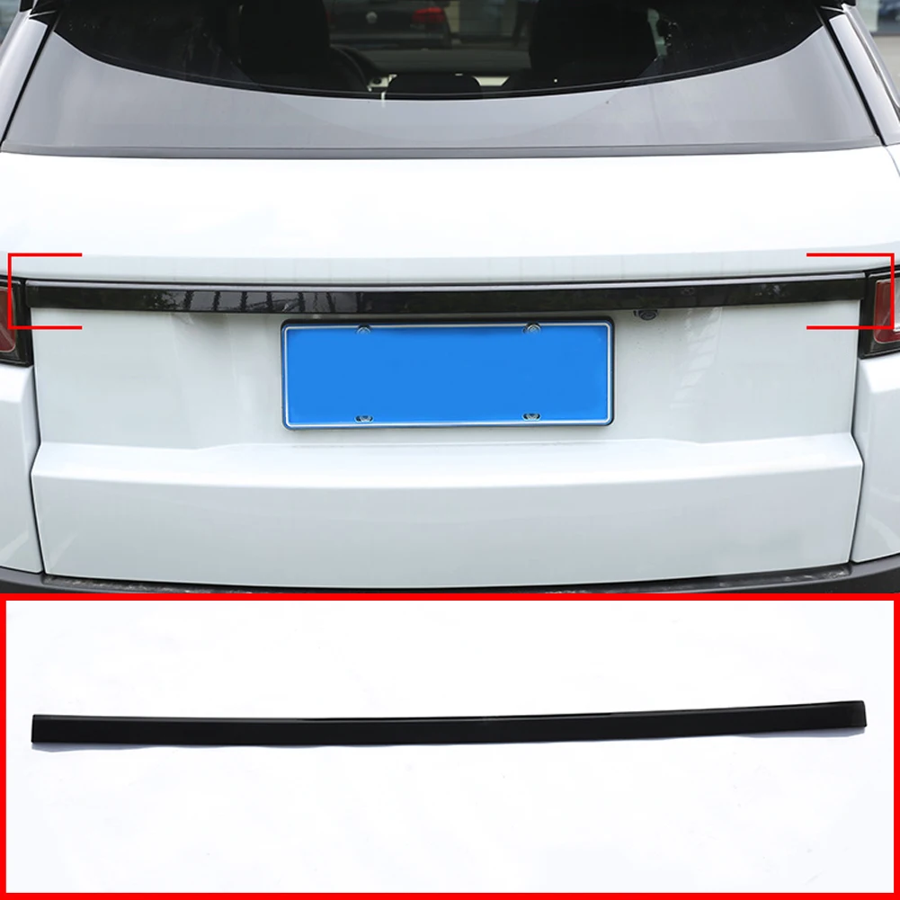 Автомобильные аксессуары ABS хром + Глянец Черная задняя крышка багажника