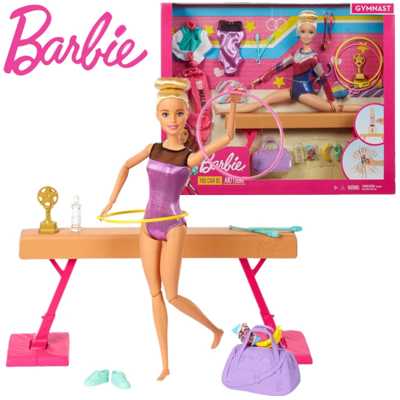 Barbie You Can Be Anything Gymnast Doll Playset vlr.eng.br