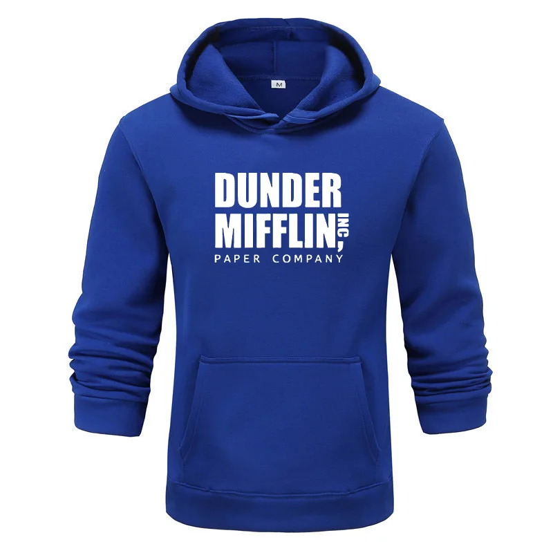 Dander Mifflin, худи, офисная толстовка, мужская, woemn, флисовая, с капюшоном, paper inc., унисекс, moletom feminino, Мужская толстовка, sudadera hombre - Цвет: Photo Color