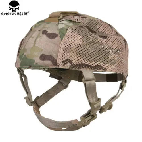 

EMERSONGEAR NightCap CP STYLE Hybrid Mesh Solid Stretch With Pad Adjustable Hook & Loop Combat Airsoft Hunting Headwear Ha