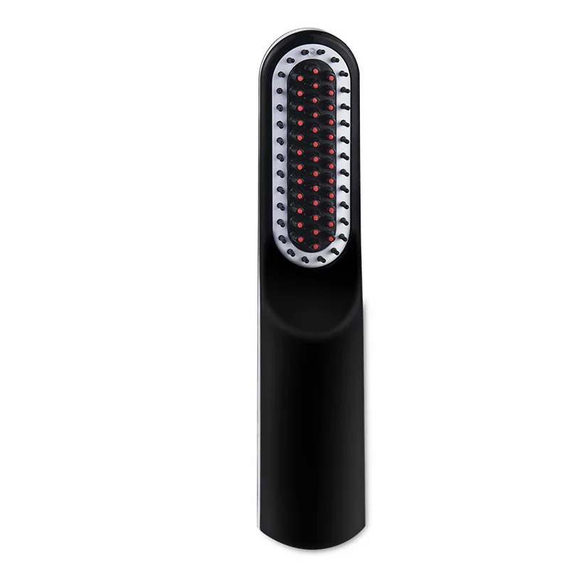 Hair Straightener Brush USB Wireless Charging Auto Hair Dryer Brush Portable Mini Ceramic Anion Com