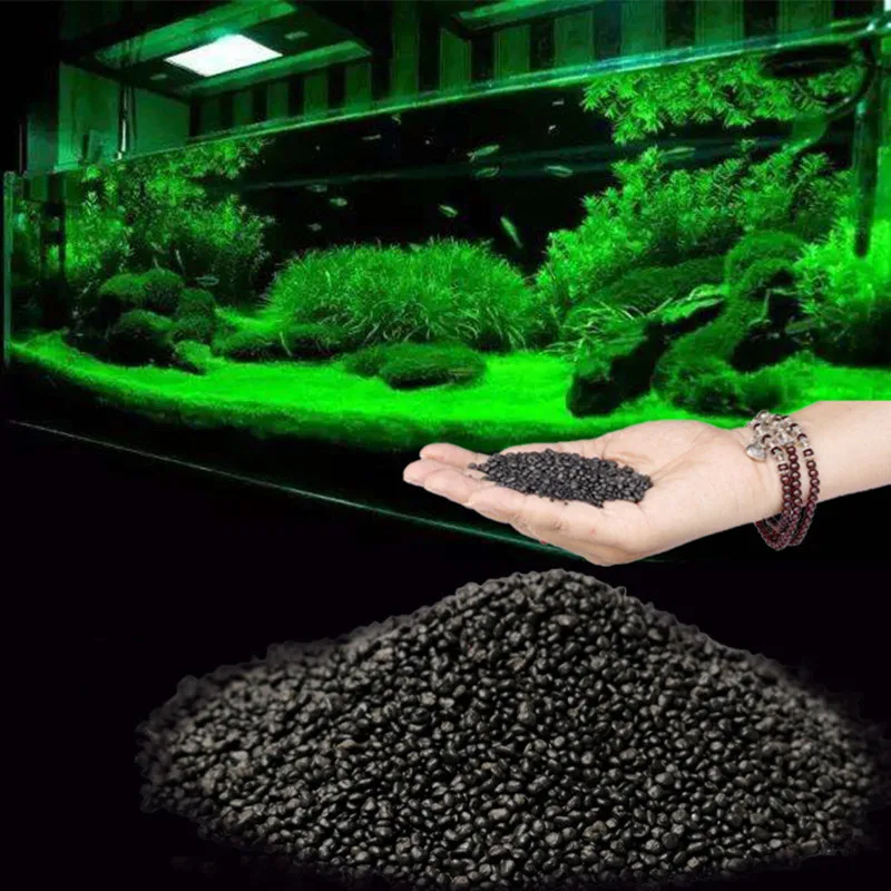 500g Sand Aquarium Fertilizer Substrate Aquatic Float Grass Clay Soil For Waterweeds Water
