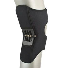 1 пара силовых наколенников дышащие Нескользящие подтяжки облегчение боли для коленного сустава Поддержка силы стабилизатор колена усилитель для работы