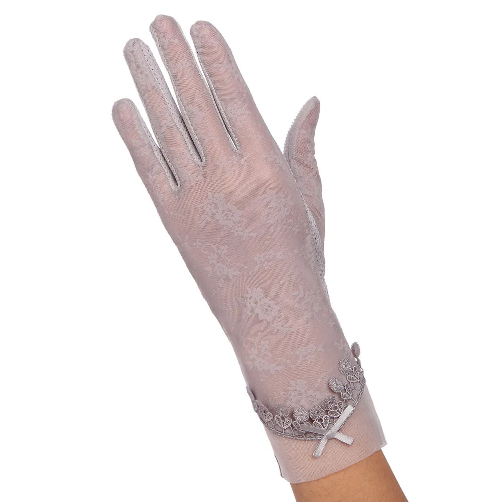 Gloves Women Lace Gloves Summer UV-Proof luvas hand gloves (10)