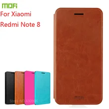Новинка для Xiaomi Redmi Note 8 чехол Mofi флип чехол для Xiaomi Redmi Note 8 высококачественный кошелек кожаный чехол-подставка