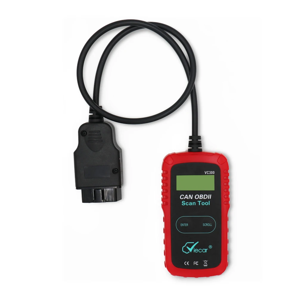 Считыватель кодов VC300 OBD2 для автомобиля ручной детектор ошибок с экраном