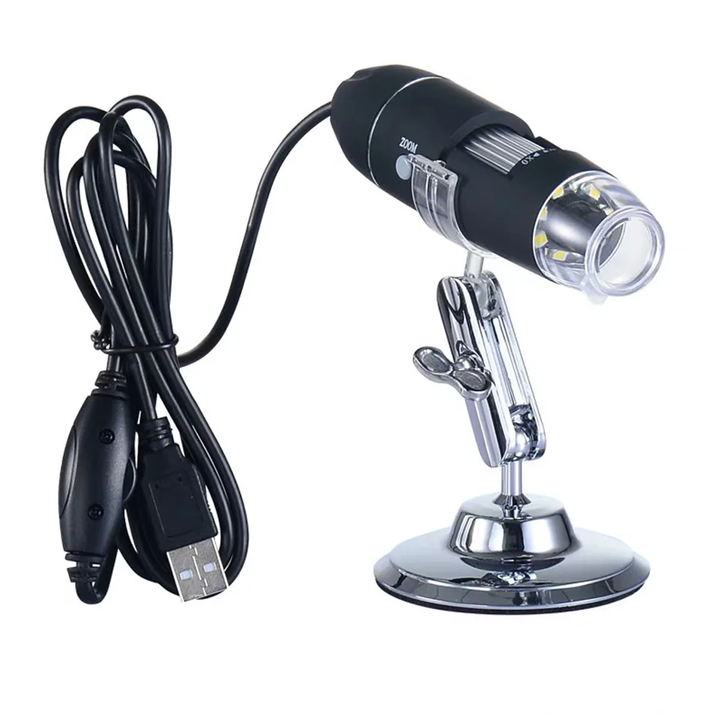500/1000/1600X USB зум 8LED микроскоп цифровая Лупа эндоскопа камера