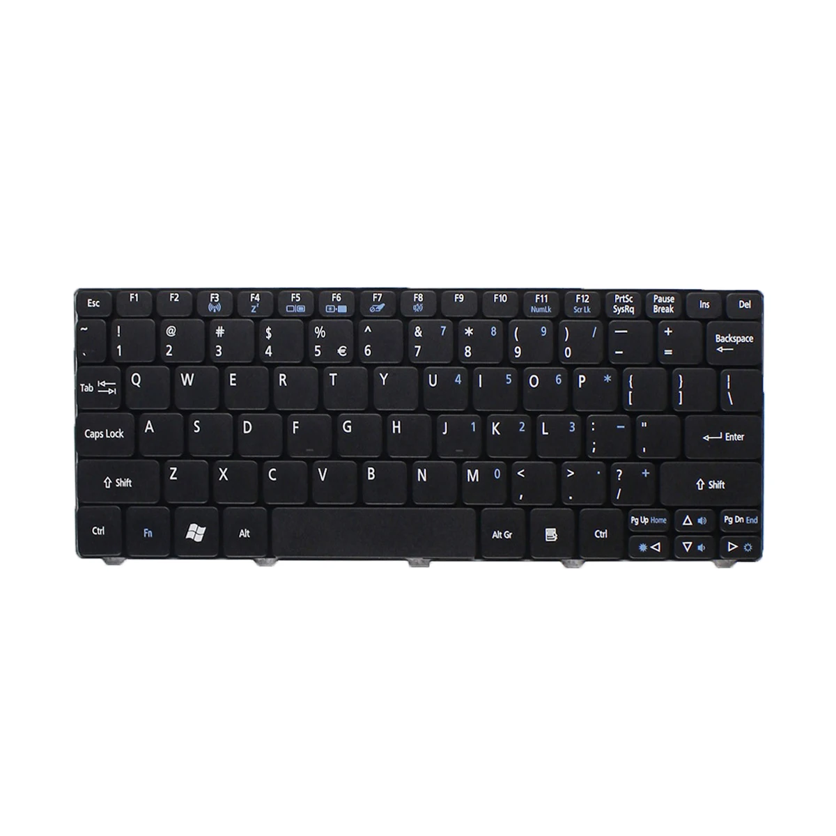Для Acer Aspire One D260 532H EM350 N55C ZH9 ZE6 черная клавиатура для нетбука | Компьютеры и офис