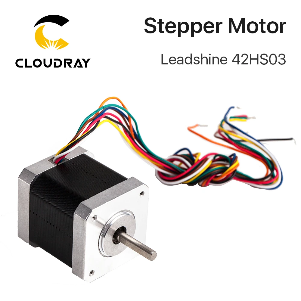 Двухфазный шаговый двигатель Cloudray Leadshine 42HS03 для NEMA17|2 phase stepper motor|stepper motorphase motor |