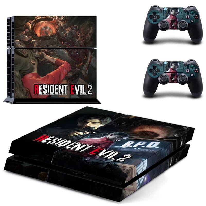 HOMEREALLY Biohazard зонтик Дизайн Наклейка для PS4 кожа ПВХ Виниловый чехол для sony Playstaion 4 консоли и контроллер скины