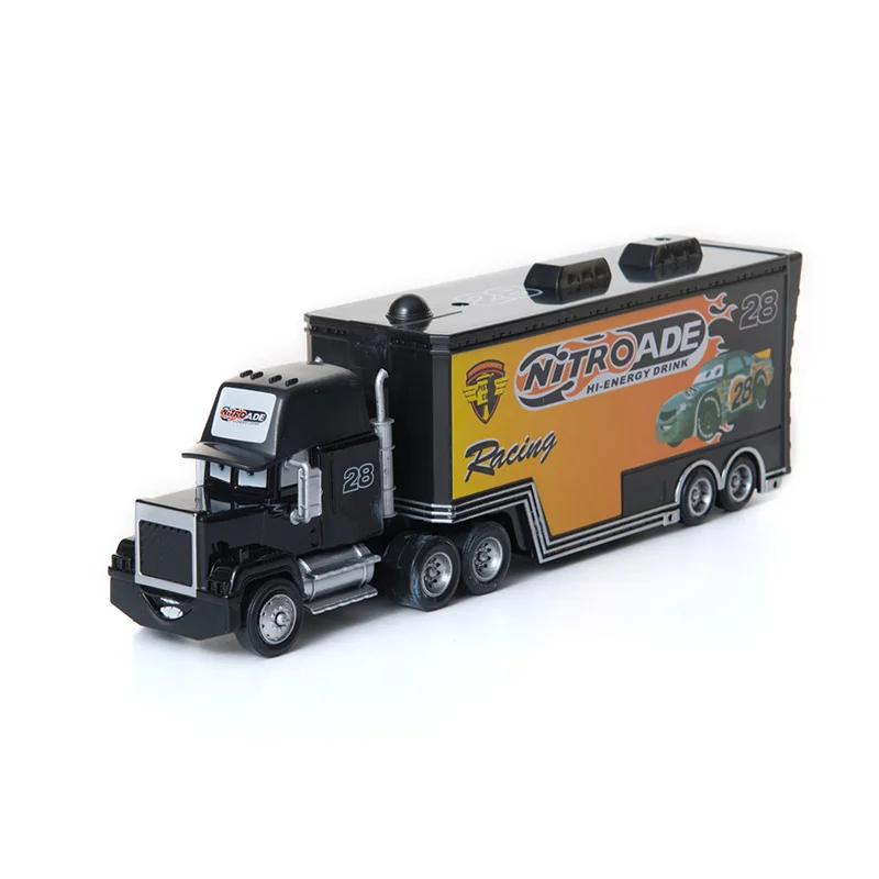 Автомобили disney Pixar Тачки 2 3 игрушки № 123 Mack Uncle Truck Lightning McQueen Jackson Storm 1:55 литой модельный автомобиль игрушки детские подарки - Цвет: NO. 28 Truck