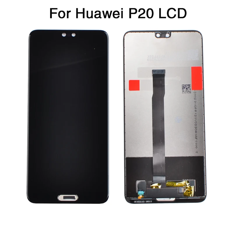 Для Huawei P20 EML L09 L22 L29 AL00 ЖК дисплей с сенсорным экраном и дигитайзером в